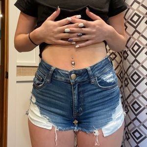 American eagle shorts size 0